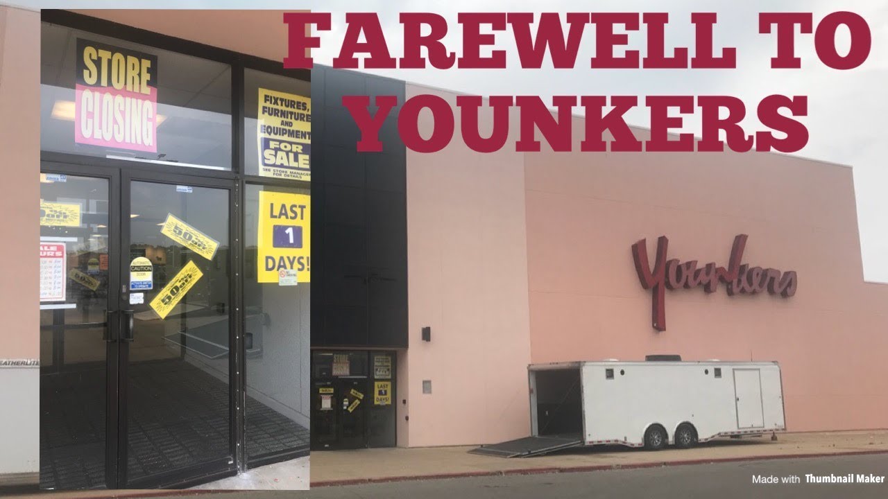 Last Day For Younkers Department Store Crossroads Mall In