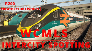Train Sim World 5: WCMLS Intercity Spotting (Modded Timetable)