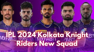 IPL 2024 - KKR full squad and Playing 11✅ ft. Mitchell Starc, Shreyas Iyer, IPL Auction 2024