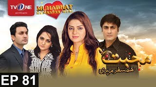 Mohabbat Humsafar Meri  Episode 81  Tv One Drama  14th February 2017