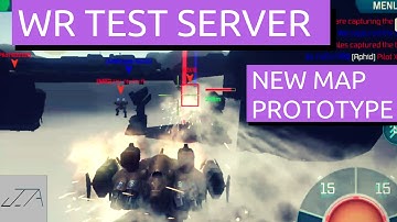 War Robots Test Server - New Map Prototype!!! (Commentary)