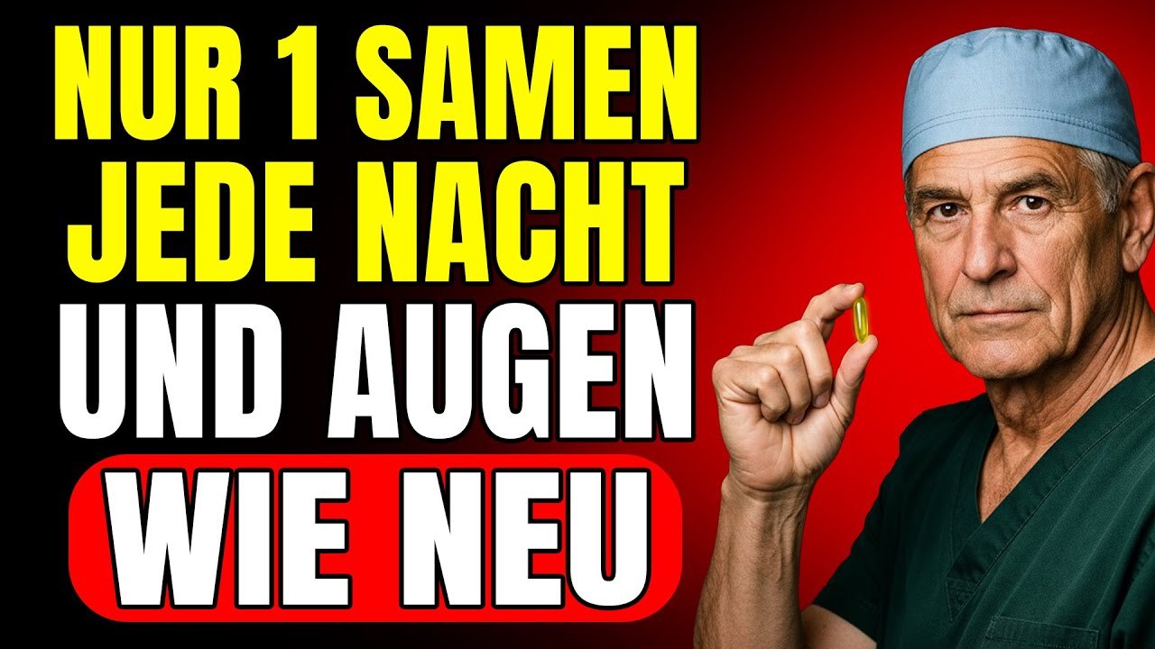 Ein ARZT enthüllt das Lebensmittel, das Ihre Sehkraft repariert, während Sie schlafen