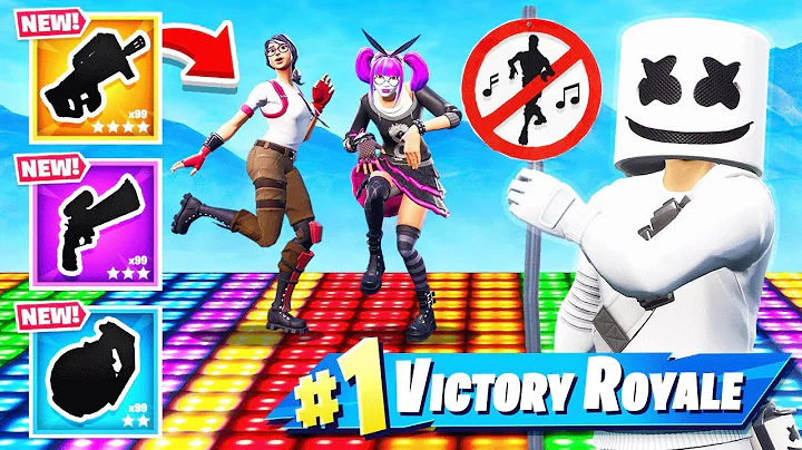 Marshmello SKIN Dance OFF! *NEW* Game Mode in Fort...