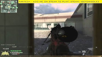 MW2 | Intervention Game play on Terminal | 27-14 Triple Feed!