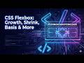 Flex grow|| Flex shrink || Flex-Basis || Baseline || Flex Css properties