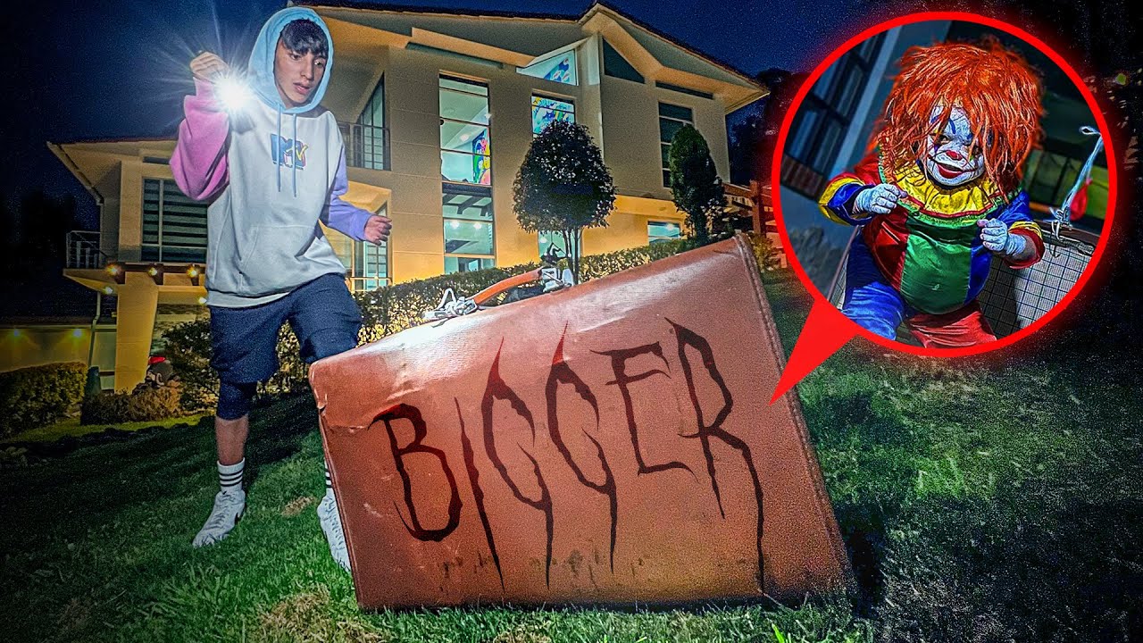 ¡ENCUENTRO el MALETÍN del PAYASO *BIGGER* OCULTA en CASA de @PARCERICO !