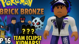 Team Eclipse STRIKES! Jake & Tess in Trouble! | Pokémon Brick Bronze Ep 16