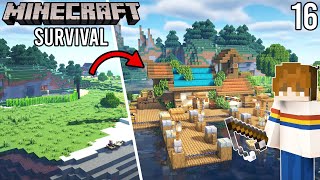 A Cozy Boat Dock and Big Adventures! - Minecraft Chill Let's Play | Ep 16