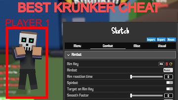 BEST KRUNKER CHEAT SCRIPT! [SKETCH] [AIMBOT,ESP,WALLBANG,TRIGGERBOT AND MORE!]
