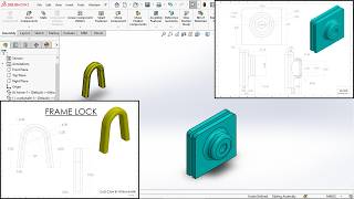 SolidWorks Shaft & Frame Lock Tutorial: Bugatti W16 (Part 4)