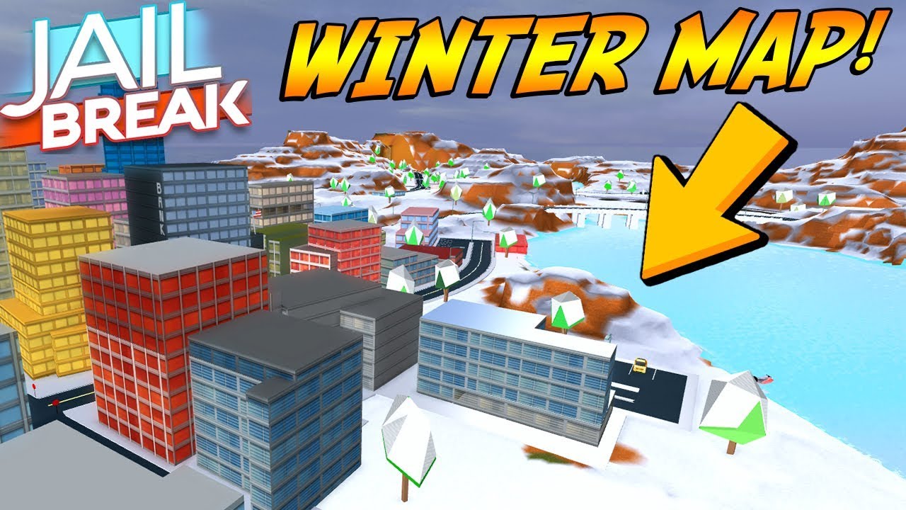 Playing Leaked Jailbreak Map Winter Update Youtube - leaked city maps roblox