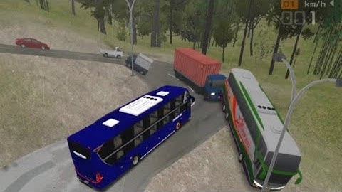 JB3 Dream Coach Bus Mod bus simulator Indonesia | Android game | 3D game | Route Bandung to Cirebon
