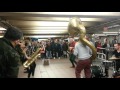 Lucky Chops in New York, Manhatthan Subway