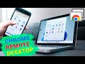 Как удаленно управлять компьютером с телефона Chrome Remote Desktop