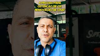 As 4 Provas de Tiro para Renovar o CR e agora... o CRAF também. 😳