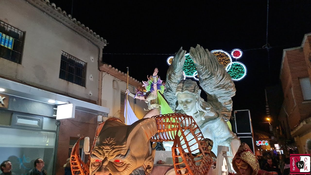 Desfile Regional de carrozas y comparsas Carnaval 2024 Manzanares