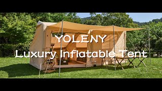 YOLENY  Inflatable Camping Tent,Waterproof Windproof Camping Tent,Easy Setup，for 4 Season