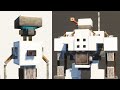 5 minecraft robot designs with iron 2