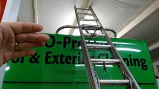 Ladder Safety - Using an extension ladder