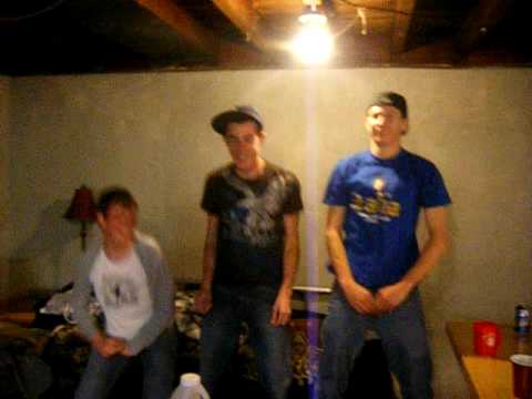 connor, bryan and joe "dancing" to pop, lock and d...