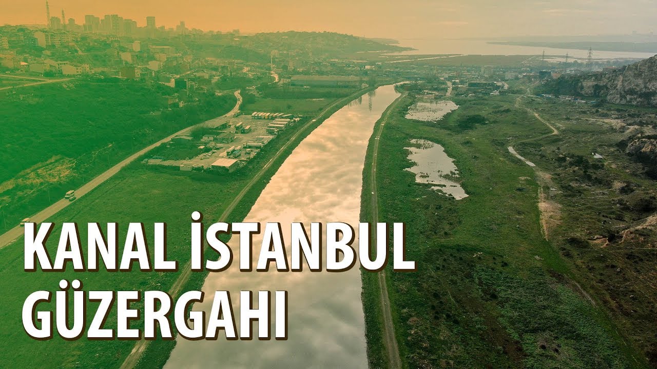 İşte Kanal İstanbul'un Güzergahı: Havadan Böyle Görüntülendi