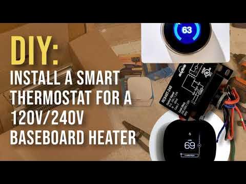 Mysa Smart Thermostat for Electric Baseboard Heaters V2 – AEP