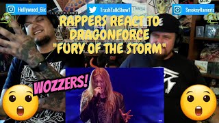 Rappers React To Dragonforce "Fury Of The Storm"!!! (Live In Japan)