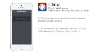 Clima para iPhone, otra aplicación meteorológica screenshot 4