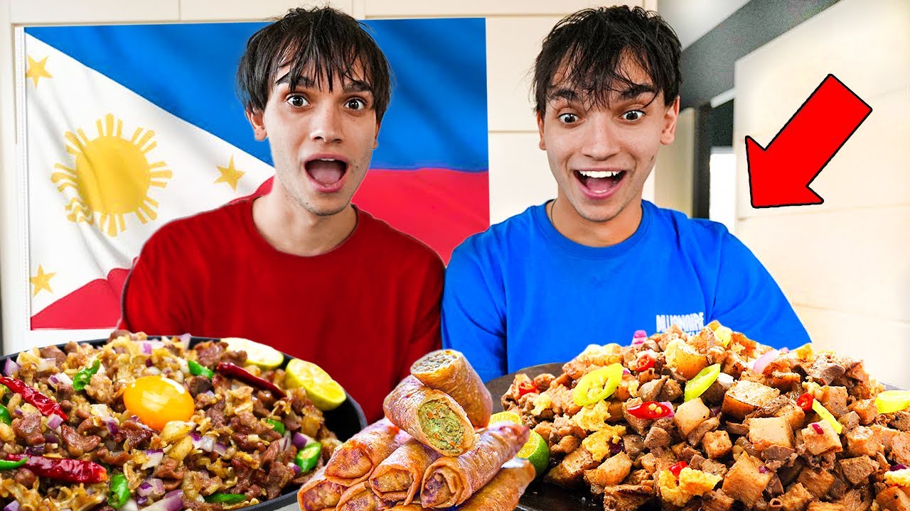 Trying FILIPINO FOOD for the First Time!