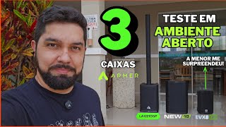 TESTEI 3 CAIXAS DA ARMER EM AMBIENTE ABERTO | ME SURPREENDEU