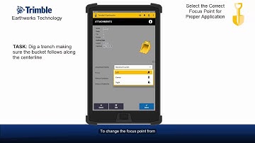 Trimble Earthworks Tutorial - Change Focus Point & Bench Elevation Hex