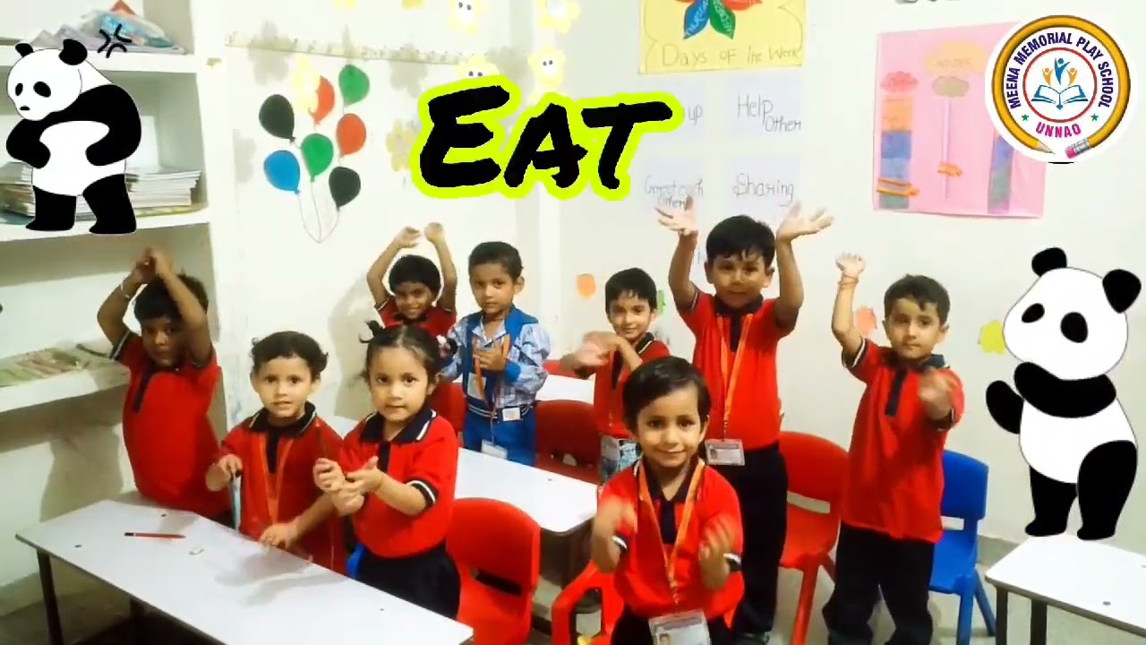 Action words activity 😃 