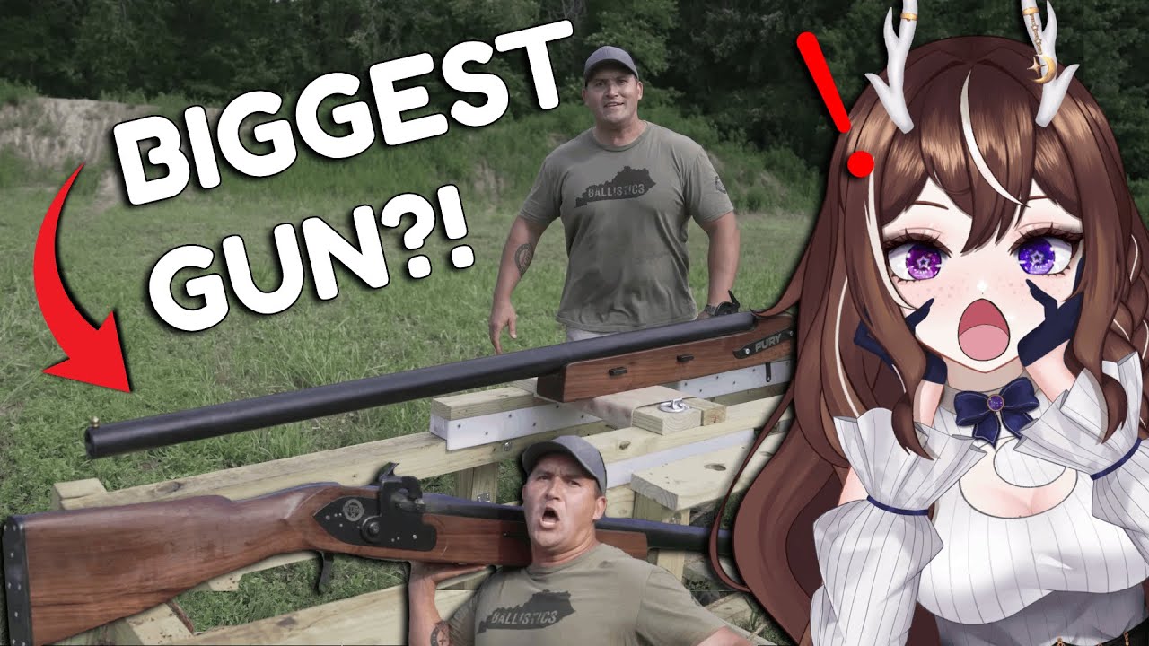 Polish Girl Sees PUNT GUN For The First Time || THE PUNT GUN (The Biggest Shotgun EVER) Reaction