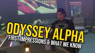 Elite Dangerous Odyssey Alpha Gameplay - First Impressions & What We Know So Far