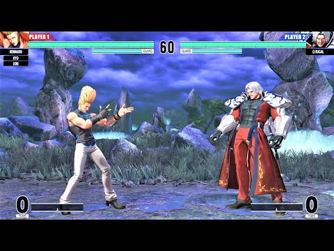 Hardest level Boss Challenge - Team KOF Protagonist vs Omega Rugal - KOF XV
