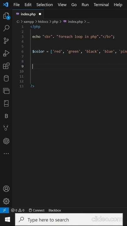 How to write foreach loop in PHP | foreach loop | PHP - YouTube