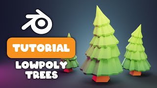 Blender 4.0 - Low Poly Trees Tutorial