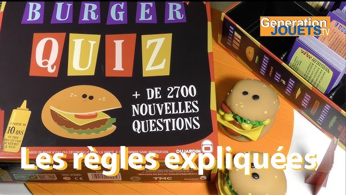 Burger Quiz»: Le jeu culte animé par Alain Chabat de retour au printemps  sur TMC