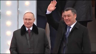Садыр Жапаров в гостях у Путина на саммите СНГ