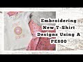 Using A Brother PE800 To Embroider Kid Shirts For My Successful Etsy Shop  / Opening A Shopify