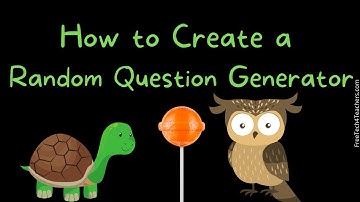 Create a Random Question Generator With This Google Sheets Template