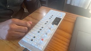 Live! OP-1 Field / Coffee … Programming Drums via Finger Sequencer