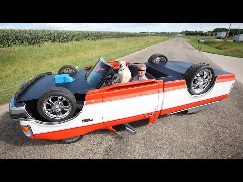 Mechanic Constructs Drivable "Upside Down Truck"