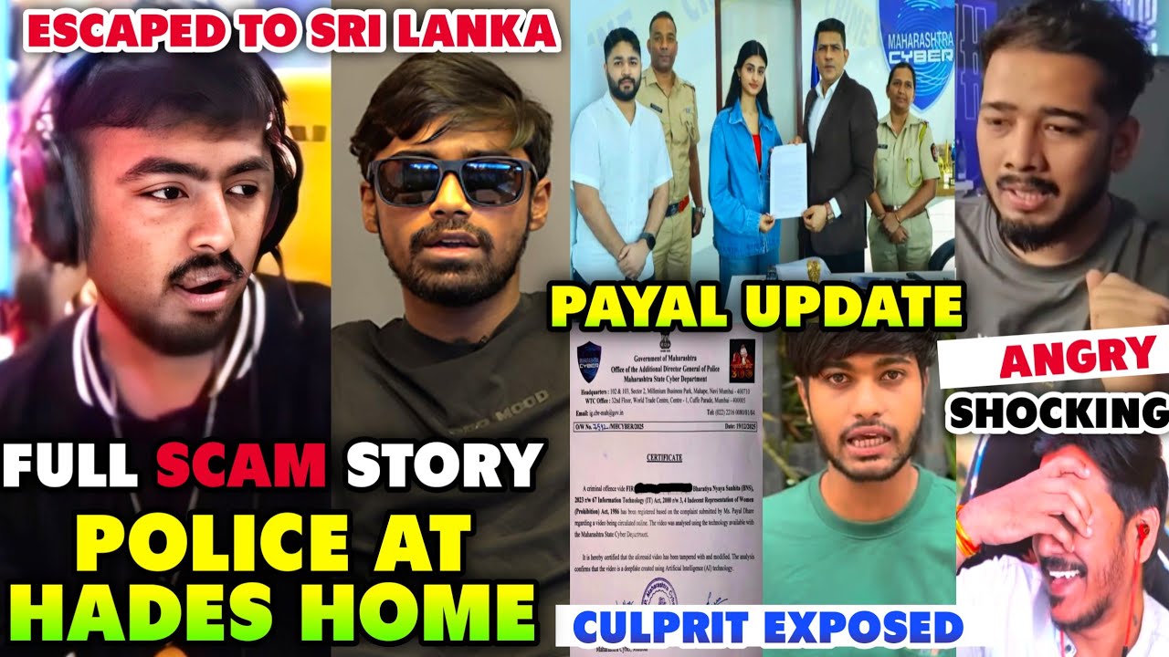 HADES Escaped - Police at Home! - Neyoo BRUTAL Expose, PAYAL Culprit Exposed - Scout ANGRY! 