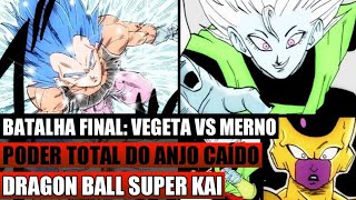 VEGETA MATA UM ANJO | O NOVO ANJO MERNO É DESTRUÍDO POR VEGETA | DRAGON BALL SUPER KAI MANGÁ