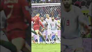 Cristiano Ronaldo Freekick Goal To Spain