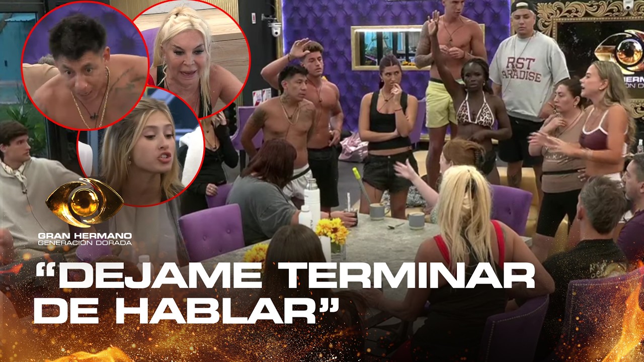 La casa en reunión por el orden: gritos, quejas y silencios incómodos - Gran Hermano 2026