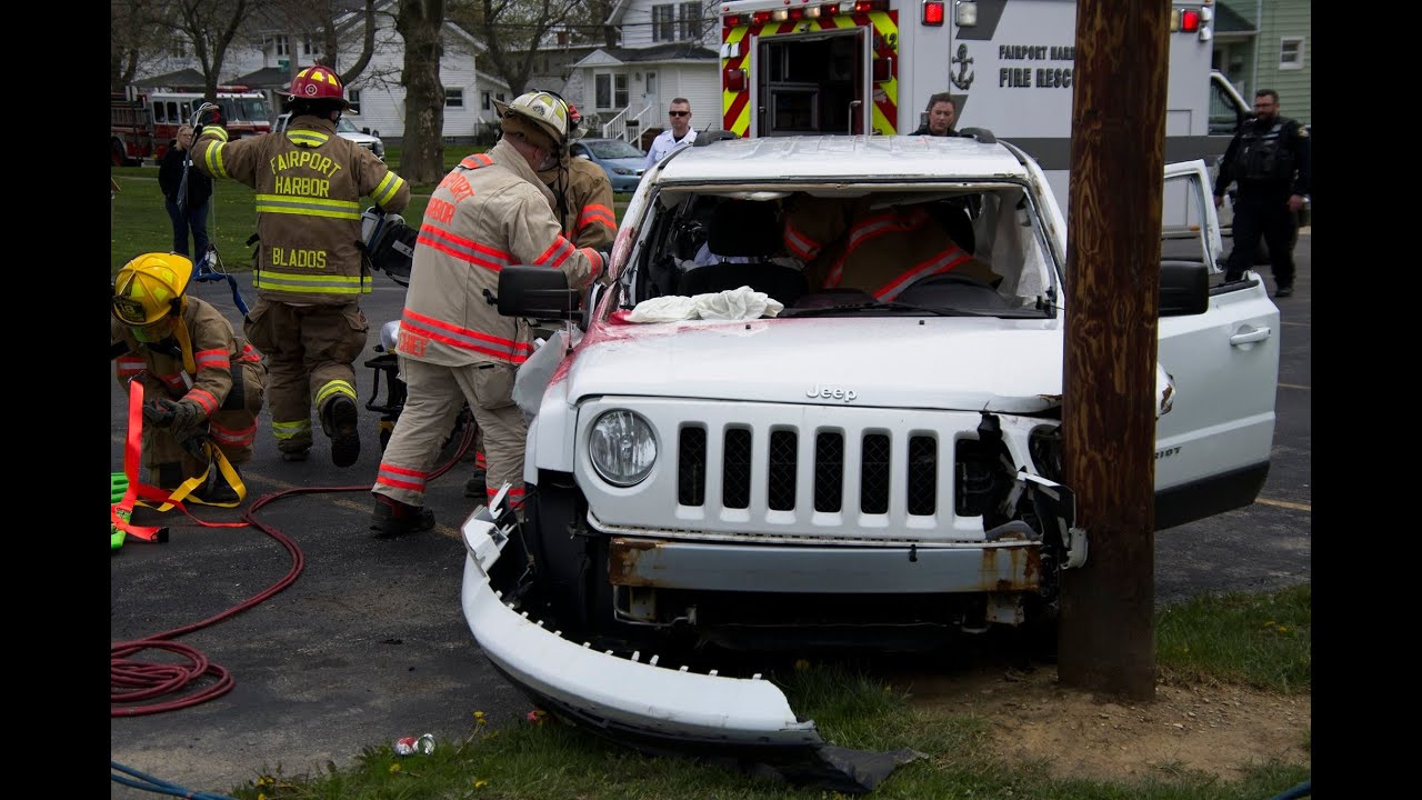 Fairport Mock Crash YouTube