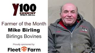 Y100 Farmer of the Month: Mike Birling of Birling Bovines