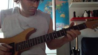 Satriani - A piece of liquid cover by Rael Iglesias